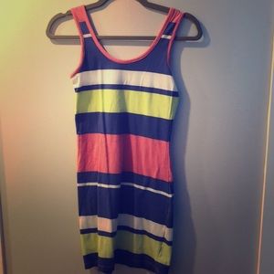 Striped tank dress